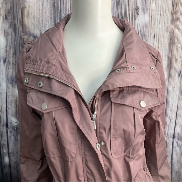 Badgley Mischka Dakota Rain Anorak 